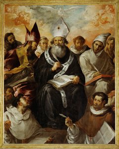 Saint Basile dictant sa doctrine - Saint Basile dictant ses dogmes ...