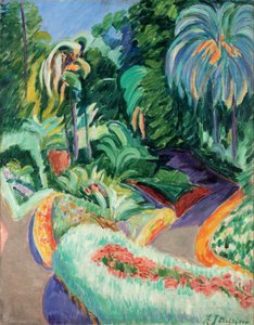 Jardin, ca 1913-1919 - Francisco Iturrino