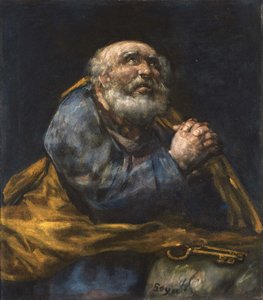 Saint Pierre repentant - Francisco de Goya
