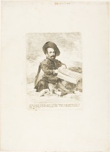 Un nain - Francisco Jose de Goya y Lucientes