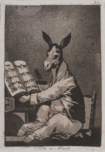 Et Ainsi Était Son Grand-père (Asta su abuelo) - Francisco de Goya