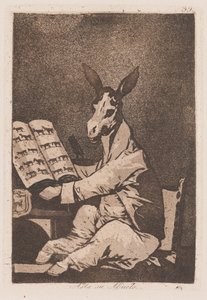 Autant que son grand-père, fin du 18ème-début du 19ème siècle - Francisco de Goya