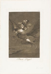 Bon voyage, planche 64 de Los Caprichos - Francisco Jose de Goya y Lucientes