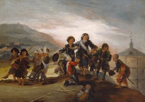 Garçons jouant aux soldats, vers 1775-99