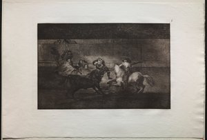 Corridas : La Mort de Pepe Illo (3ème Composition) - Francisco de Goya