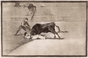Corrida : la mort malheureuse de Pepe Hillo - Francisco de Goya