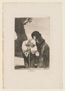 Chiton, planche de "Los Caprichos", 1799 - Francisco de Goya
