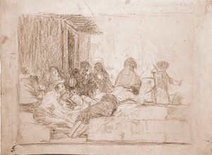 Les Désastres de la guerre : Vaines plaintes - Francisco de Goya