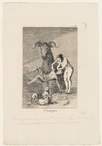 Ensayos, planche de "Los Caprichos"
