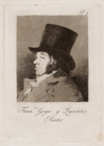 Francisco Goya y Lucientes, peintre, planche une de Los Caprichos - Francisco Jose de Goya y Lucientes