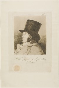 Francisco de Goya y Lucientes, peintre, planche une de Los Caprichos - Francisco Jose de Goya y Lucientes