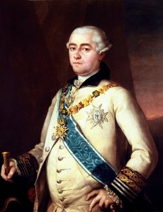 GOYA Y LUCIENTES, Francisco de (1746-1828); ALCANTARA LOPEZ DE ZUNIGA, Pedro (18e siècle). 14e comte de Miranda del Castanar et 10e duc de Penaranda. Œuvre anciennement attribuée, comme l