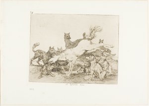 Il se défend bien, planche 78 des Désastres de la guerre - Francisco Jose de Goya y Lucientes