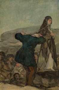 Exécution de sorcières - Francisco Jose de Goya y Lucientes