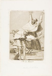 Il est temps, planche 80 de Los Caprichos - Francisco Jose de Goya y Lucientes