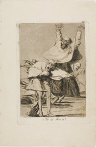 Il est temps, planche 80 de Los Caprichos