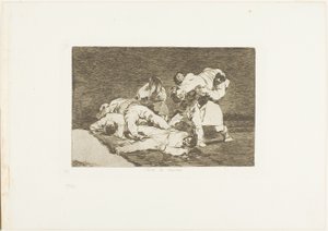 Ce sera pareil, planche 21 de Les Désastres de la guerre - Francisco Jose de Goya y Lucientes
