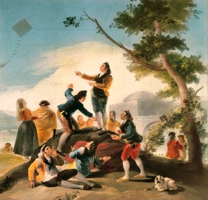 Cerf-volant - Francisco de Goya