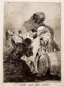 Nadie nos ha visto - Francisco de Goya