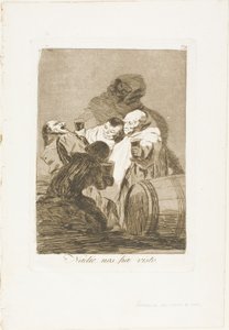 Personne ne nous a vus, planche 79 de Los Caprichos - Francisco Jose de Goya y Lucientes