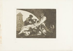 Ni ceux-ci, planche onze de Les Désastres de la guerre - Francisco Jose de Goya y Lucientes