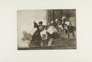 Pauvre Folie, planche onze de Los Proverbios - Francisco Jose de Goya y Lucientes