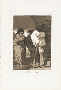 Pauvres petites filles !, planche 22 de Los Caprichos - Francisco Jose de Goya y Lucientes
