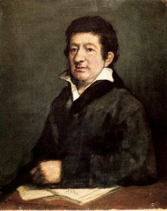 Portrait de Leandro Fernandez de Moratin (1760-1828), poète et dramaturge espagnol. - Francisco de Goya