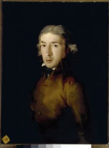 Portrait de Leandro Fernandez de Moratin, poète et dramaturge espagnol - Francisco de Goya