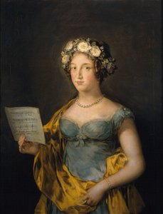 Portrait de Manuela Tellez Giron y Pimentel, Duchesse d