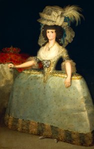 Portrait de Maria Luisa de Parme - Francisco Jose de Goya y Lucientes
