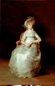 Portrait de la Comtesse de Chinchon - Francisco de Goya