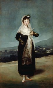 Portrait de la Marquise de Santiago - Francisco de Goya