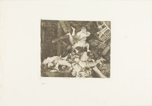 Ravages de la guerre, plaque 30 des Désastres de la guerre - Francisco Jose de Goya y Lucientes