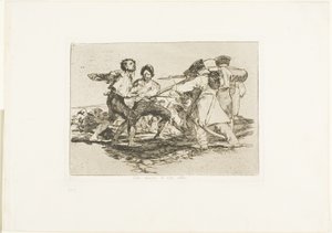 À tort ou à raison, planche deux de Les Désastres de la guerre