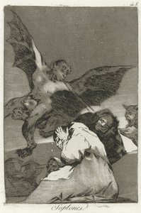 Soplones, Los Caprichos - Francisco de Goya