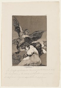 Soplones, planche de "Los Caprichos"