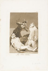 Les Chinchillas, planche 50 de Los Caprichos - Francisco Jose de Goya y Lucientes