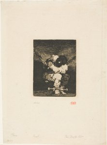 La garde est aussi barbare que le crime ("Le petit prisonnier") - Francisco Jose de Goya y Lucientes