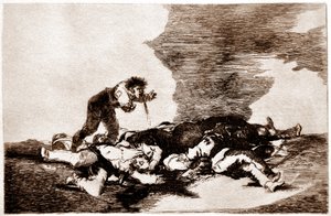 Les Désastres de la guerre : Para eso habeis nacido (c
