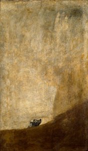 Le Chien - Francisco de Goya