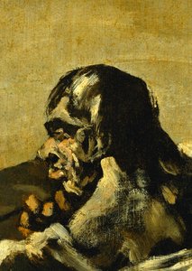 The Fates ... (peinture sur toile) - Francisco Jose de Goya y Lucientes