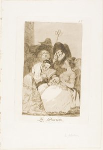 La filiation, planche 57 de Los Caprichos - Francisco Jose de Goya y Lucientes