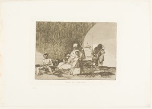 Les Sains et les Malades, planche 57 de Les Désastres de la Guerre - Francisco Jose de Goya y Lucientes