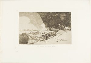 Le même ailleurs, planche 23 de Les Désastres de la guerre