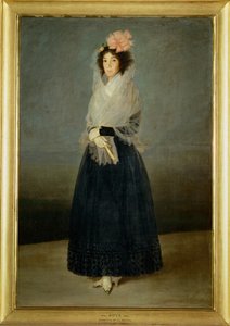 La comtesse del Carpio, marquise de la Solana Peint vers 1795, l