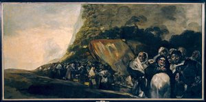Le pèlerinage à la source San Isidro - Francisco de Goya