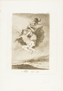 Là ça Va, planche 66 de Los Caprichos - Francisco Jose de Goya y Lucientes