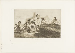 Ils peuvent encore être utiles, planche 24 de Les Désastres de la guerre - Francisco Jose de Goya y Lucientes