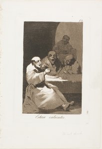 Ils sont chauds, planche 13 de Los Caprichos - Francisco Jose de Goya y Lucientes